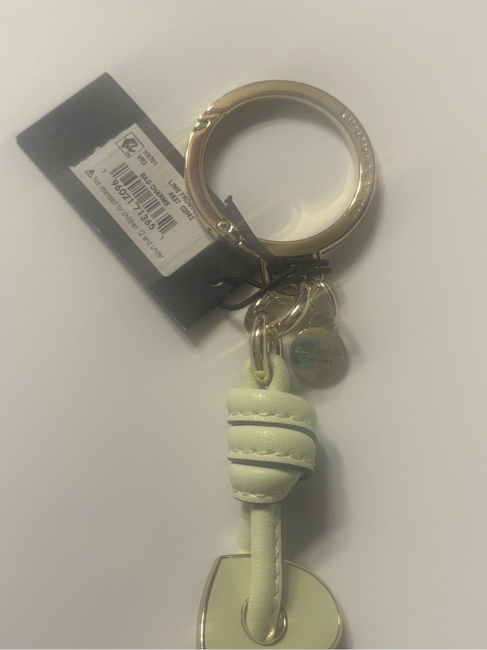 kate spade Pink and Gold Bag Charm - Picture 2 of 4
